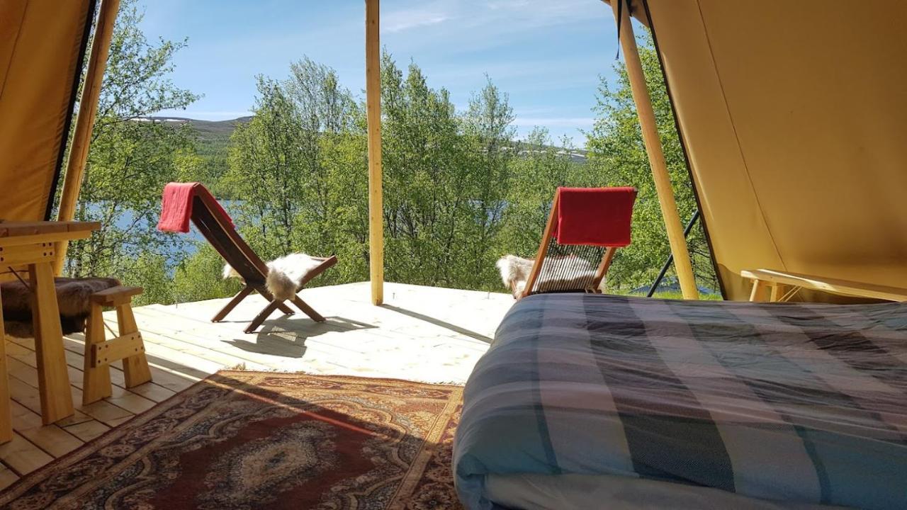 Fjallnaes Camping & Lodges Ostra Malmagen Exterior foto
